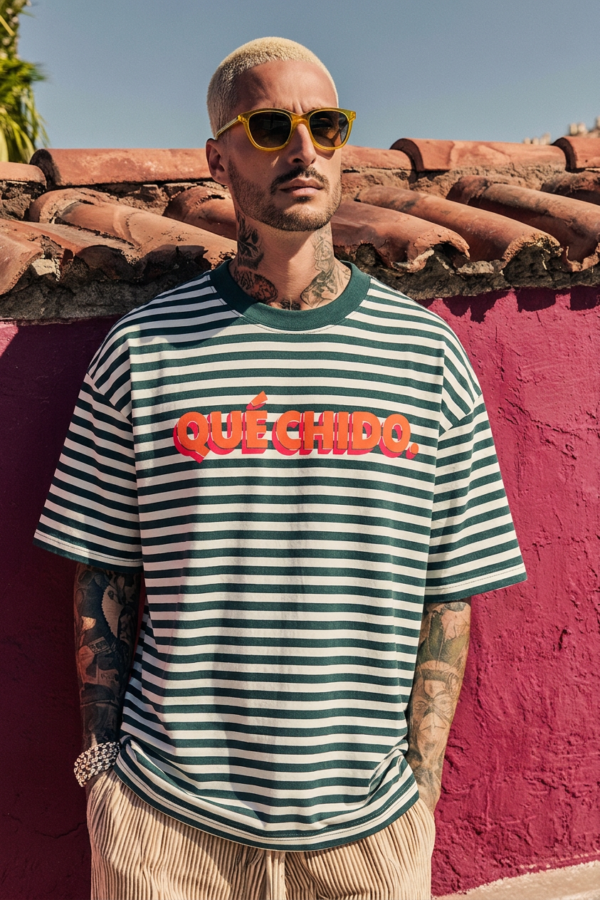 Qué Chido - Men's Oversize T-shirt