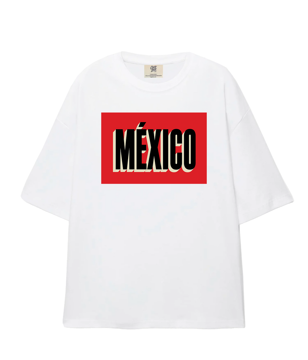 México Red - Oversize T-shirt