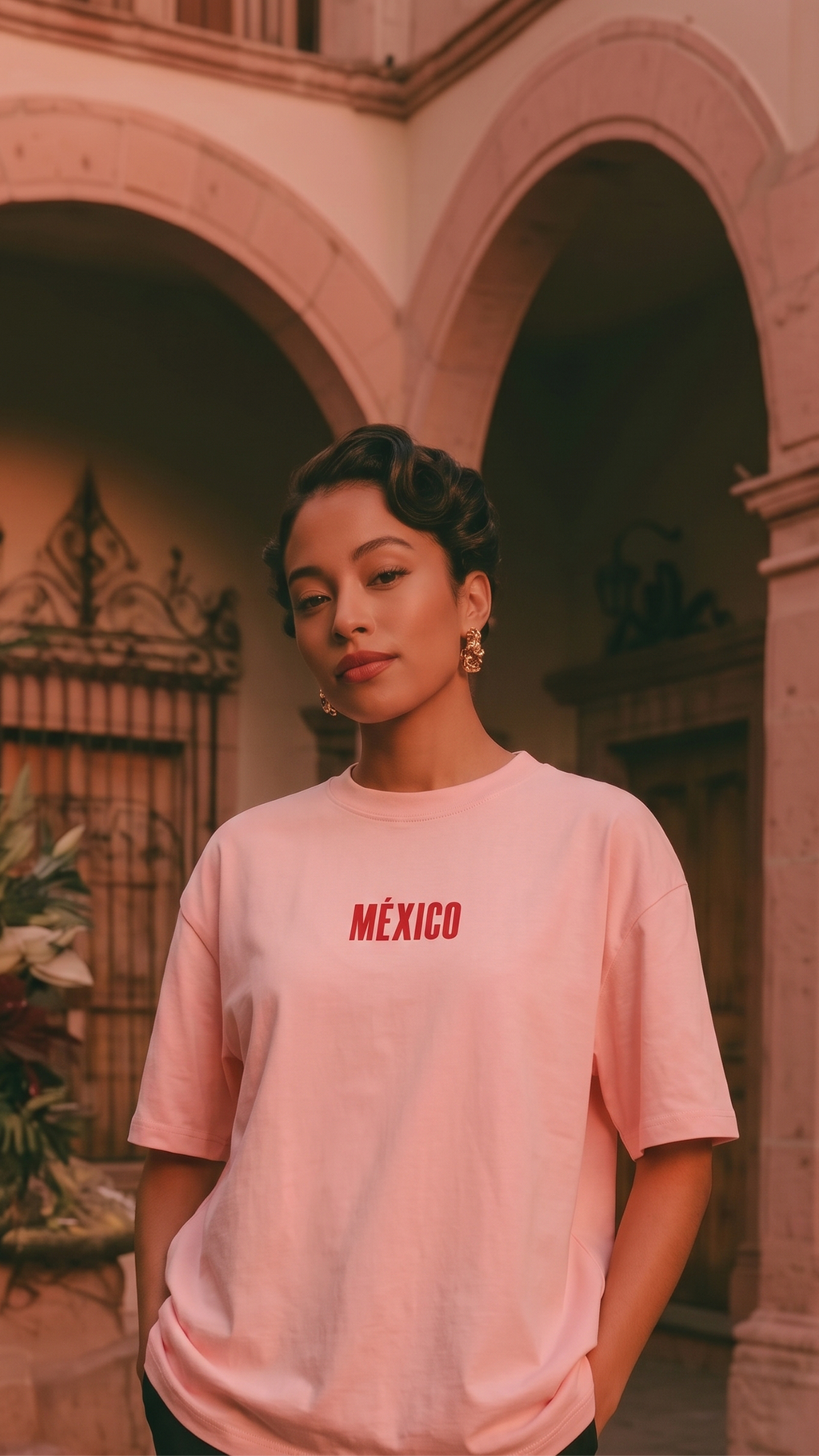 MÉXICO MINIMALISTA - Playera para mujer
