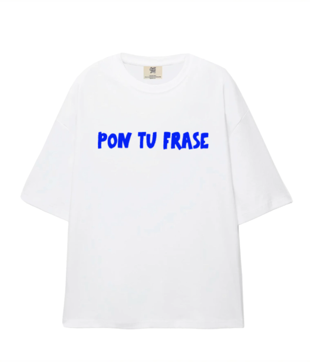 Your Phrase, Your T-shirt - Oversized T-Shirt