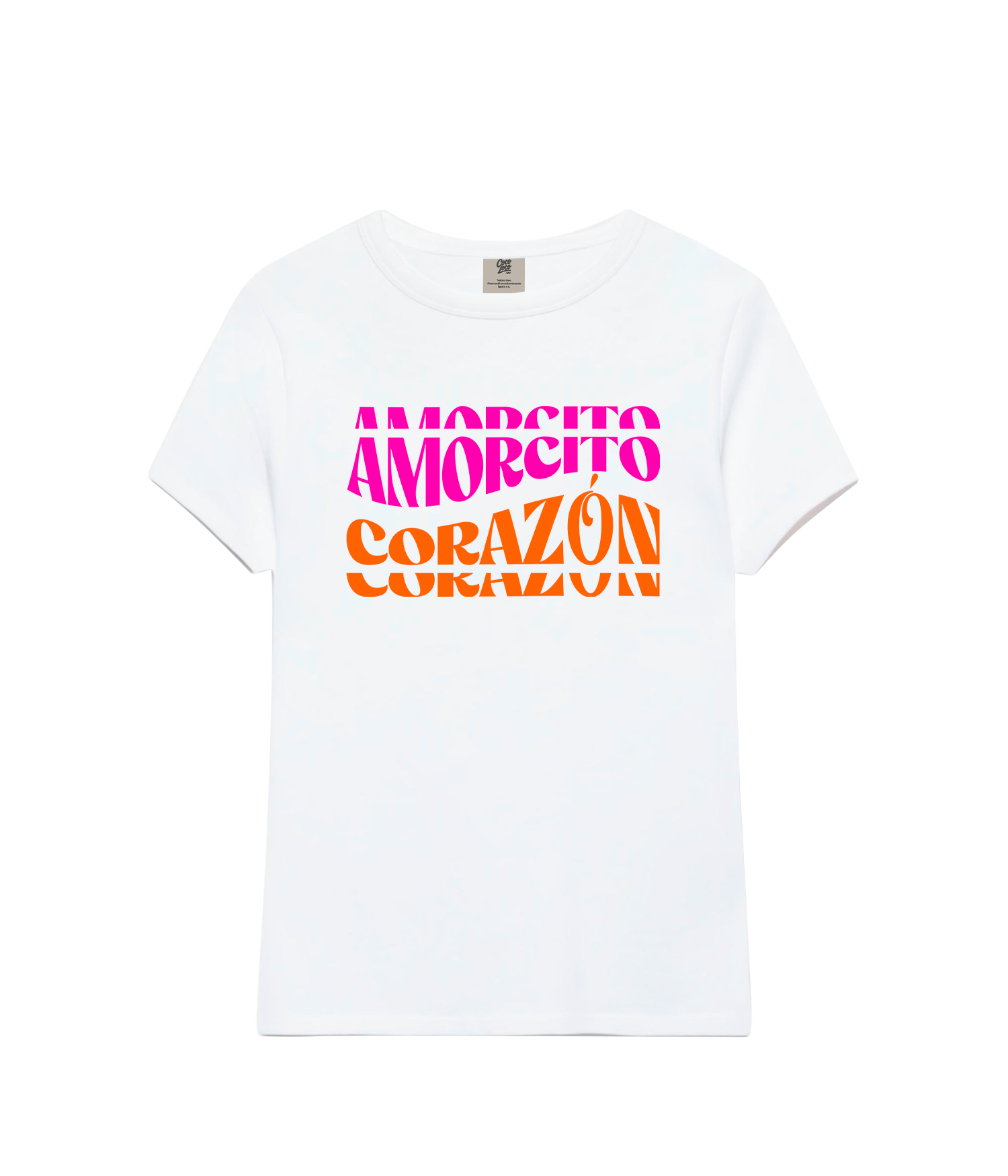 Amorcito Corazón - Fitted T-shirt
