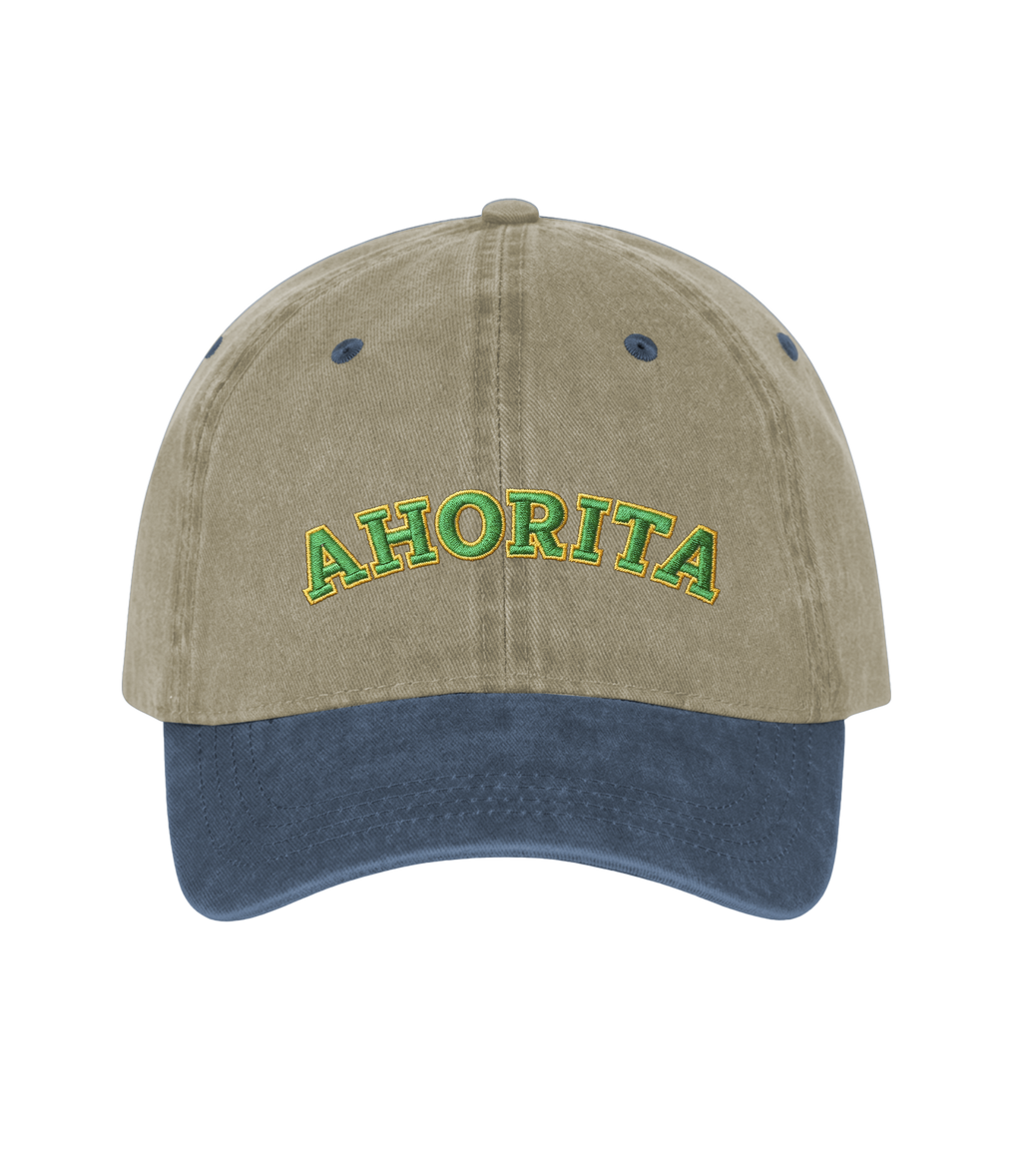 Ahorita - Gorra Deslavada Bicolor
