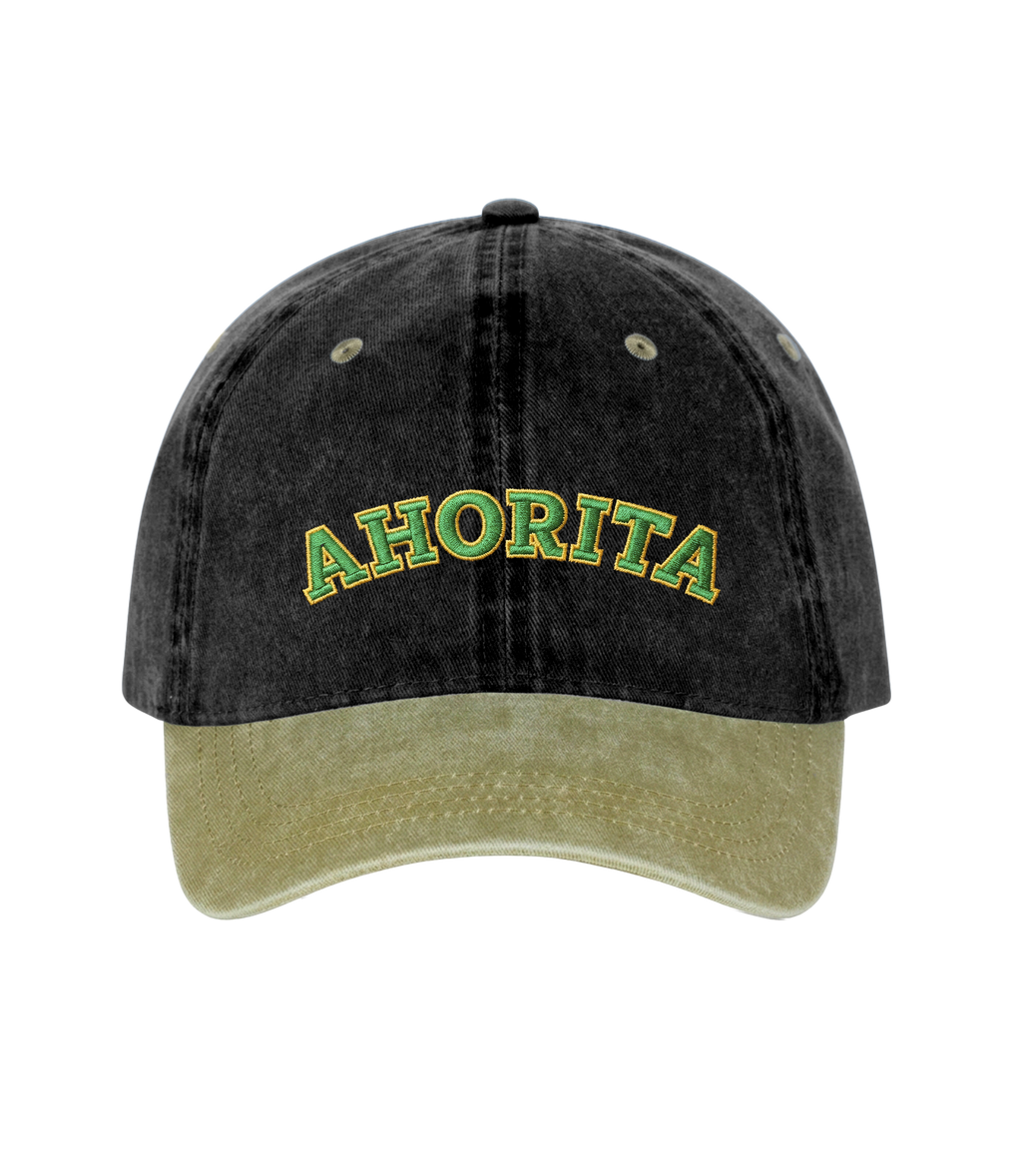 Ahorita - Gorra Deslavada Bicolor