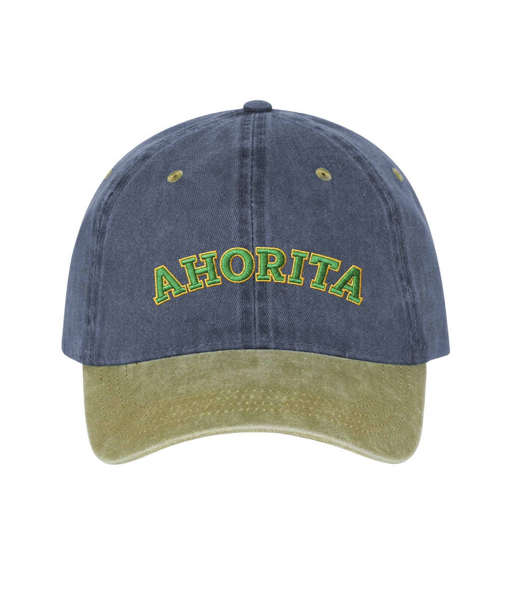 Ahorita - Gorra Deslavada Bicolor