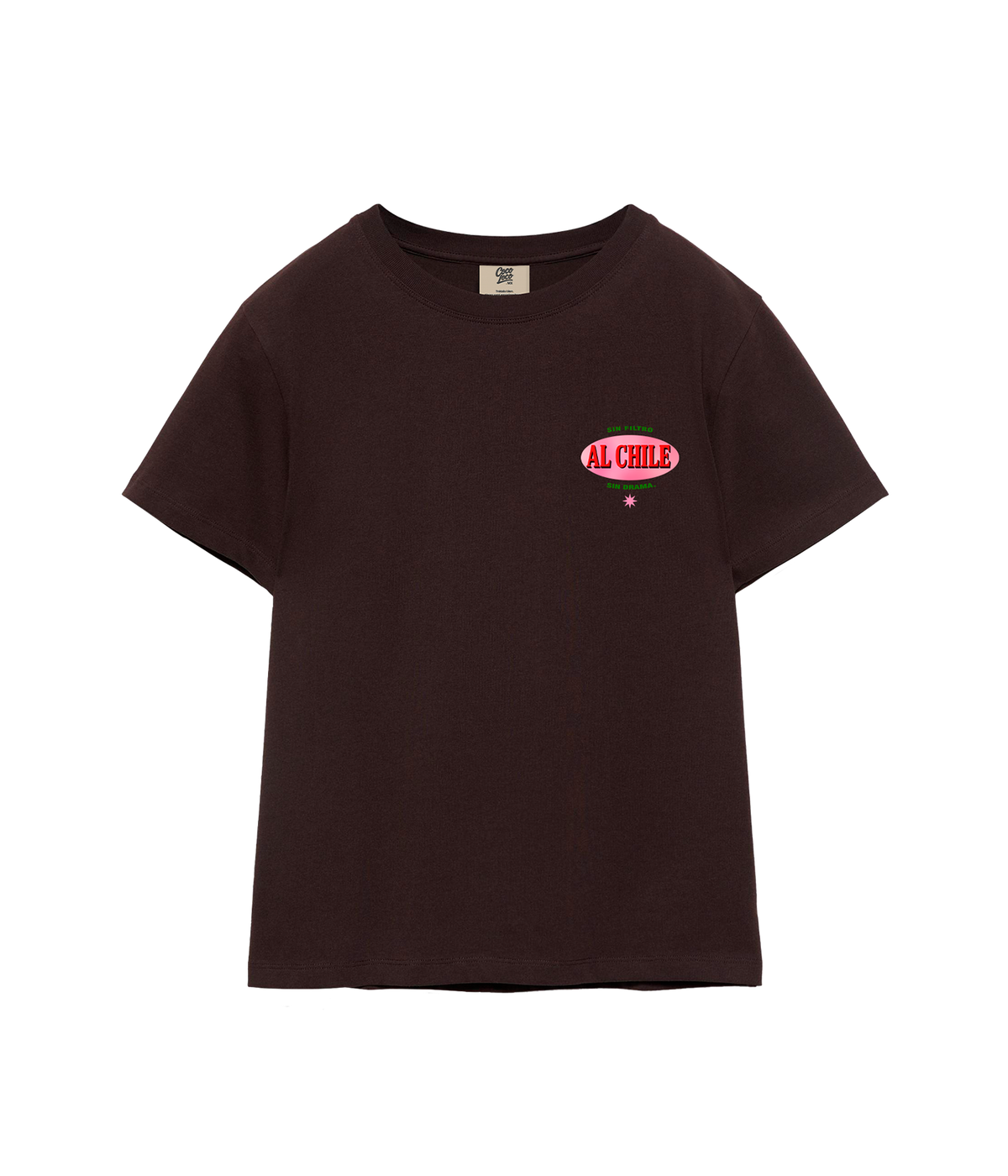 Sin filtro AL CHILE sin drama - Playera Regular Fit