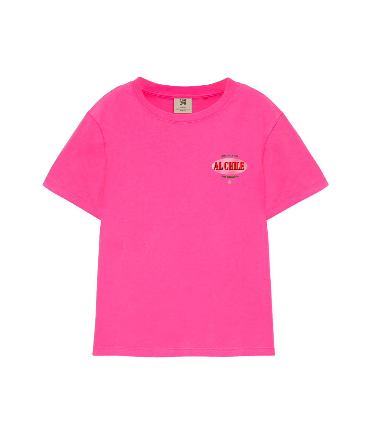 Sin filtro AL CHILE sin drama - Playera Regular Fit