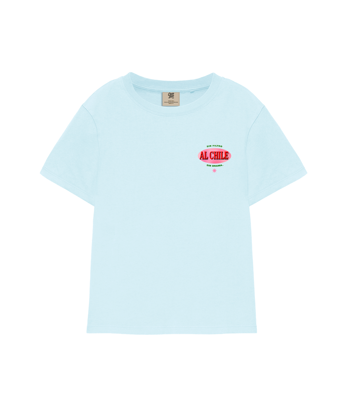 Sin filtro AL CHILE sin drama - Playera Regular Fit