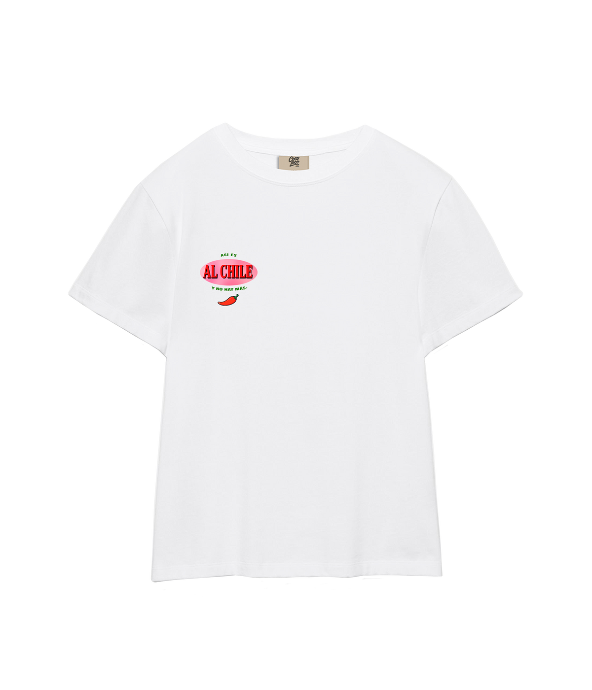 Así es AL CHILE y no hay más - Playera Regular Fit