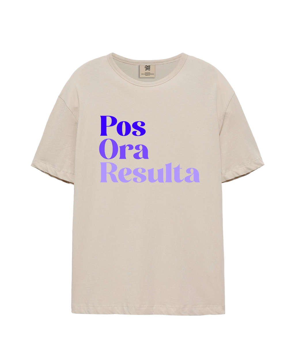 Pos Ora Resulta - Slim fit T-shirt