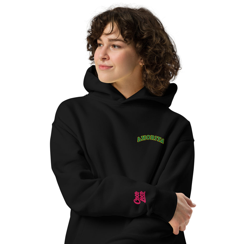 Ahorita - Sudadera unisex de gran tamaño