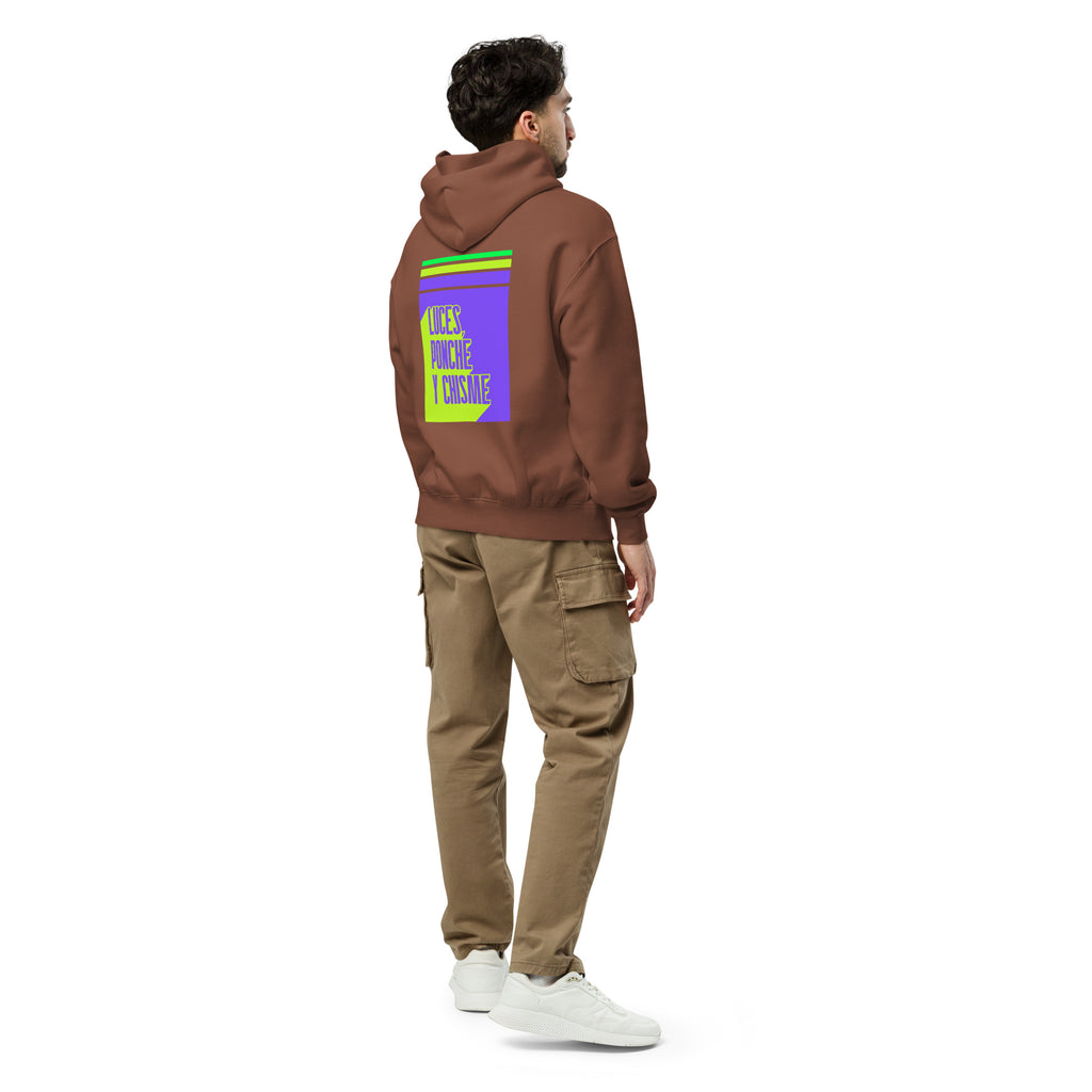 Luces, Ponche y Chisme - Unisex Oversized Hoodie