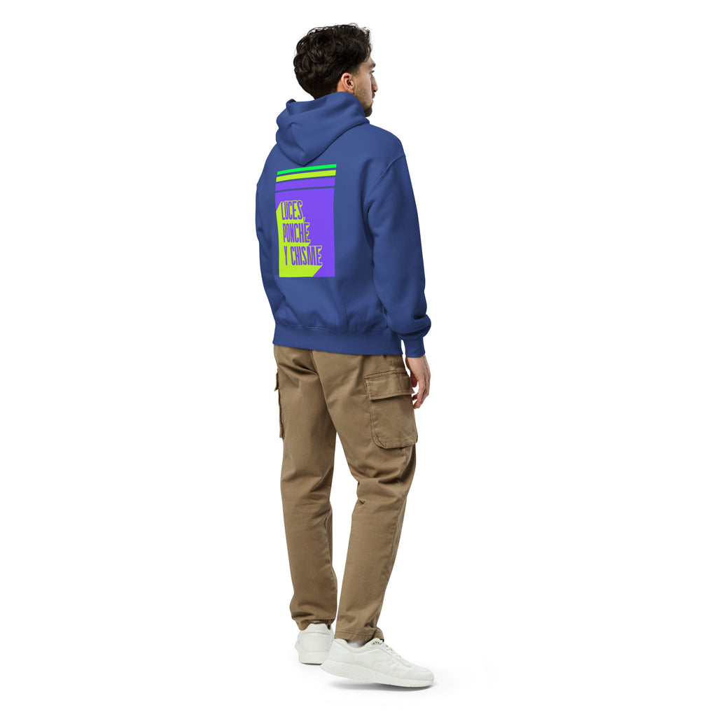 Luces, Ponche y Chisme - Unisex Oversized Hoodie