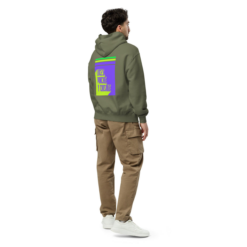 Luces, Ponche y Chisme - Unisex Oversized Hoodie