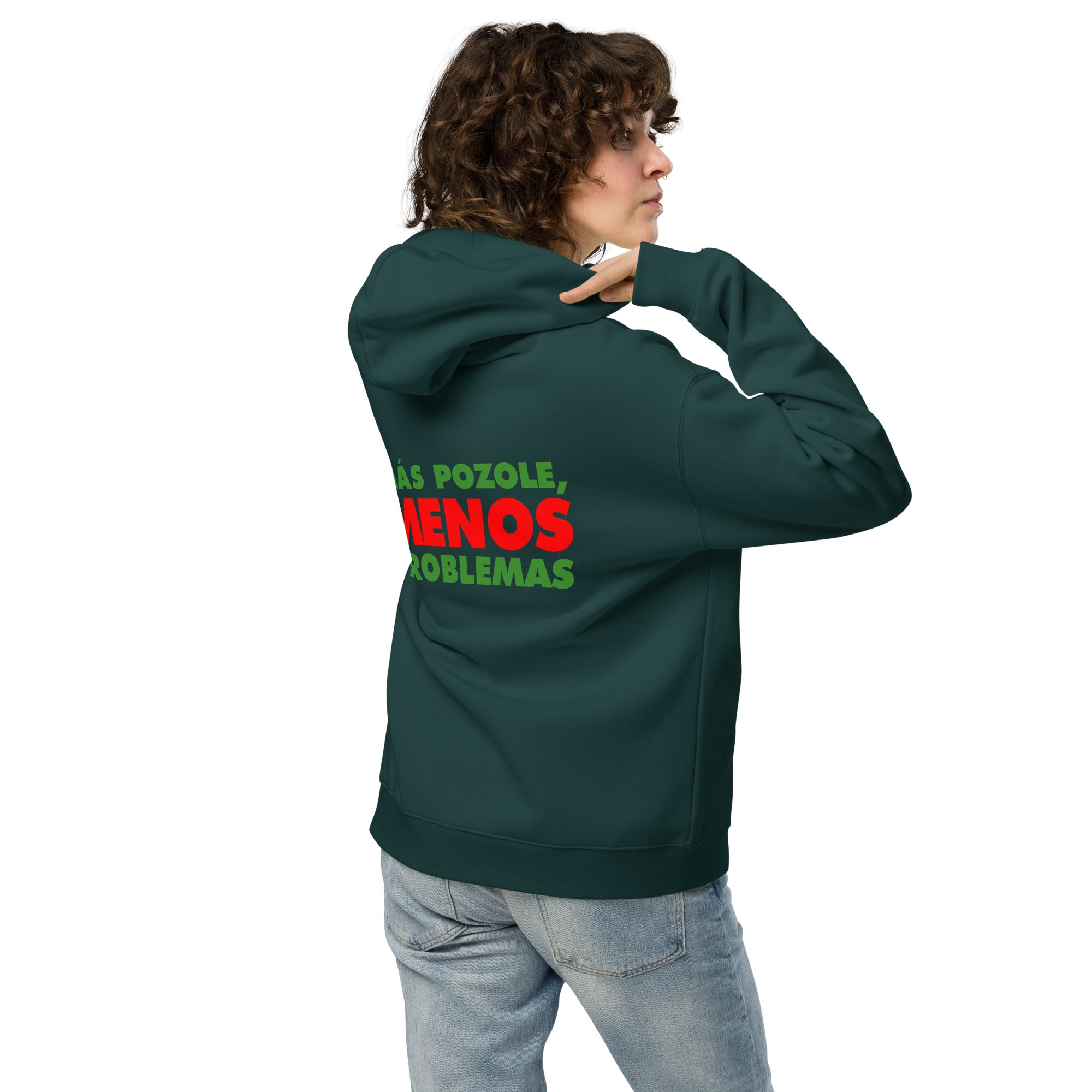 Mas pozole, menos problemas - Unisex Oversized Hoodie