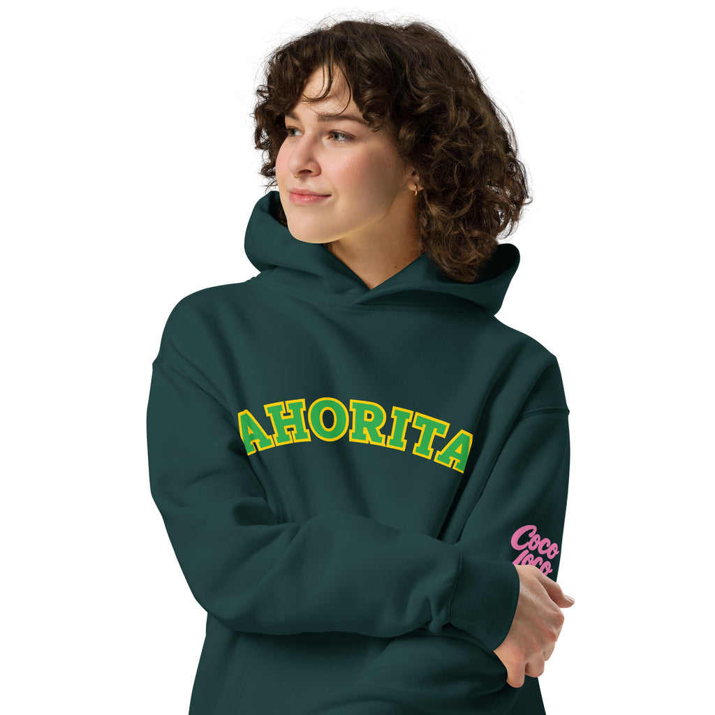 Ahorita - Sudadera unisex de gran tamaño