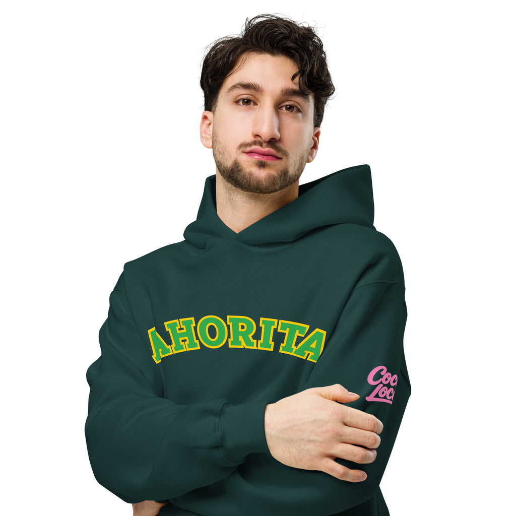 Ahorita - Sudadera unisex de gran tamaño