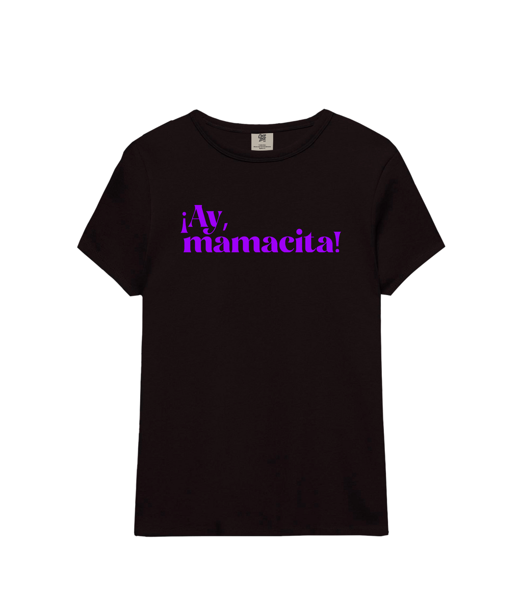 ¡ay, mamacita! - Fitted T-shirt