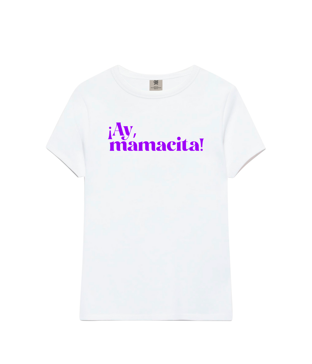 ¡ay, mamacita! - Fitted T-shirt