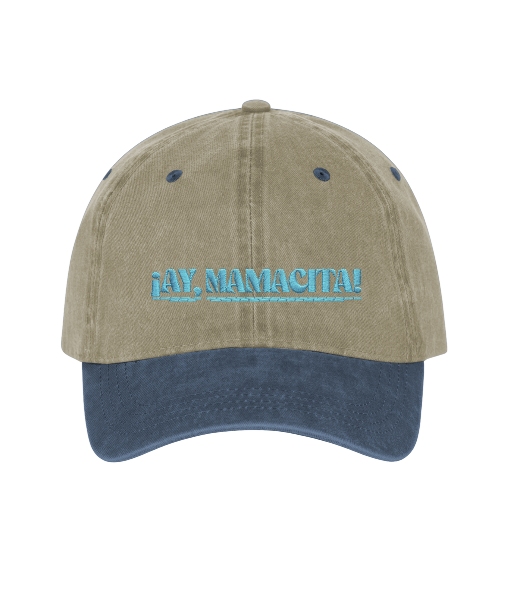 ¡Ay, Mamacita! - Two-Tone Vintage Washed Cotton Cap