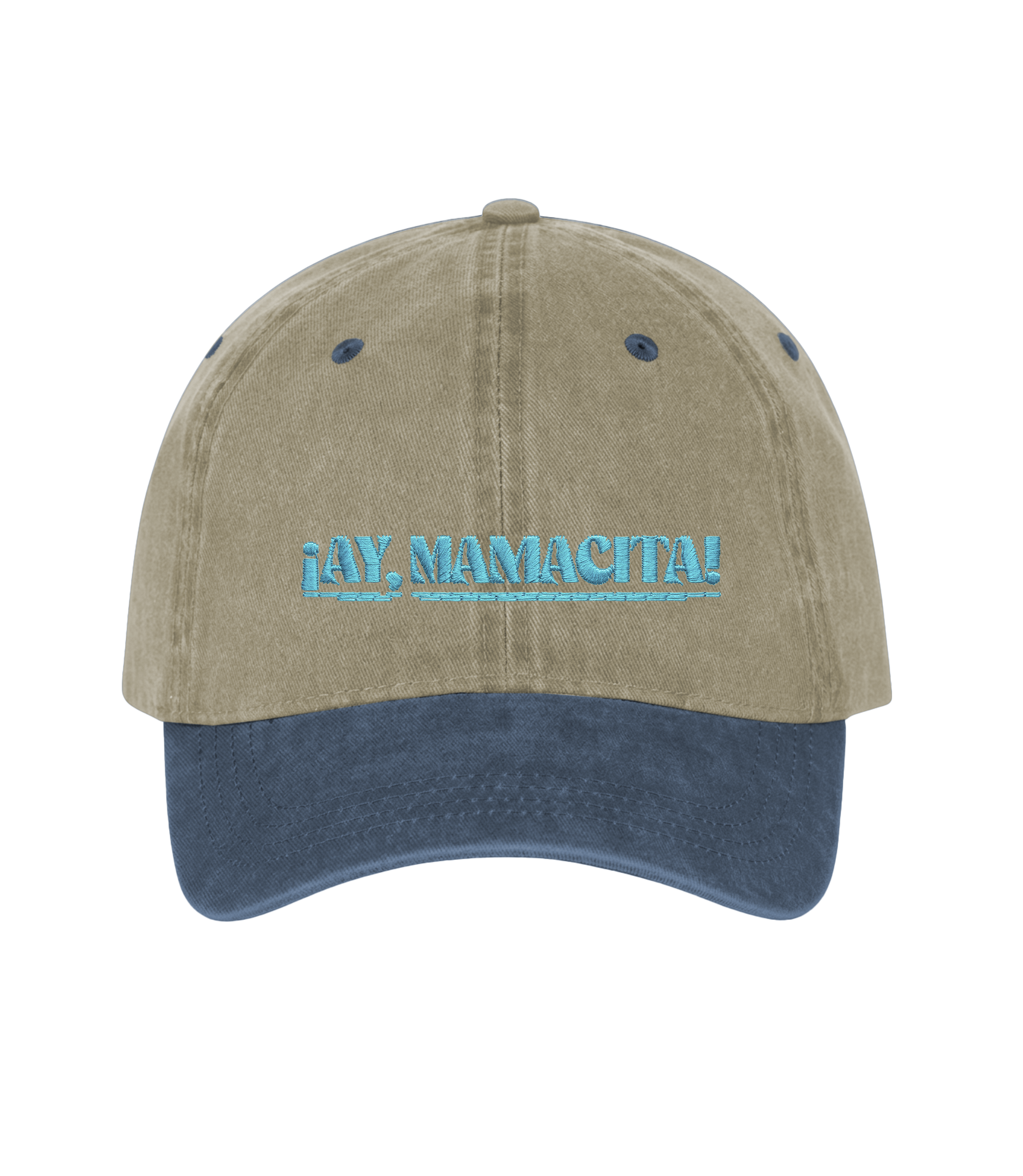 ¡Ay, Mamacita! - Two-Tone Vintage Washed Cotton Cap