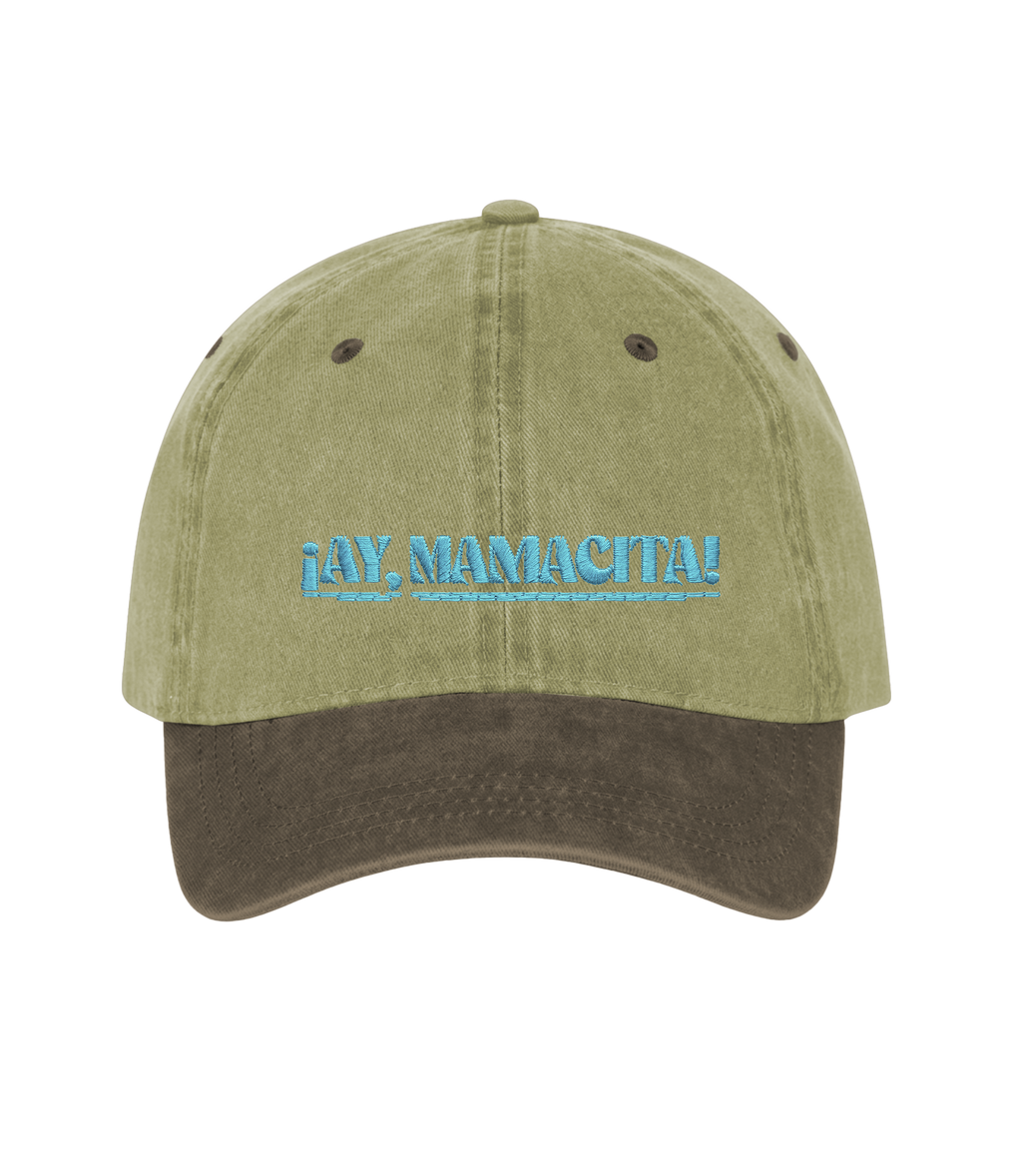 ¡Ay, Mamacita! - Two-Tone Vintage Washed Cotton Cap