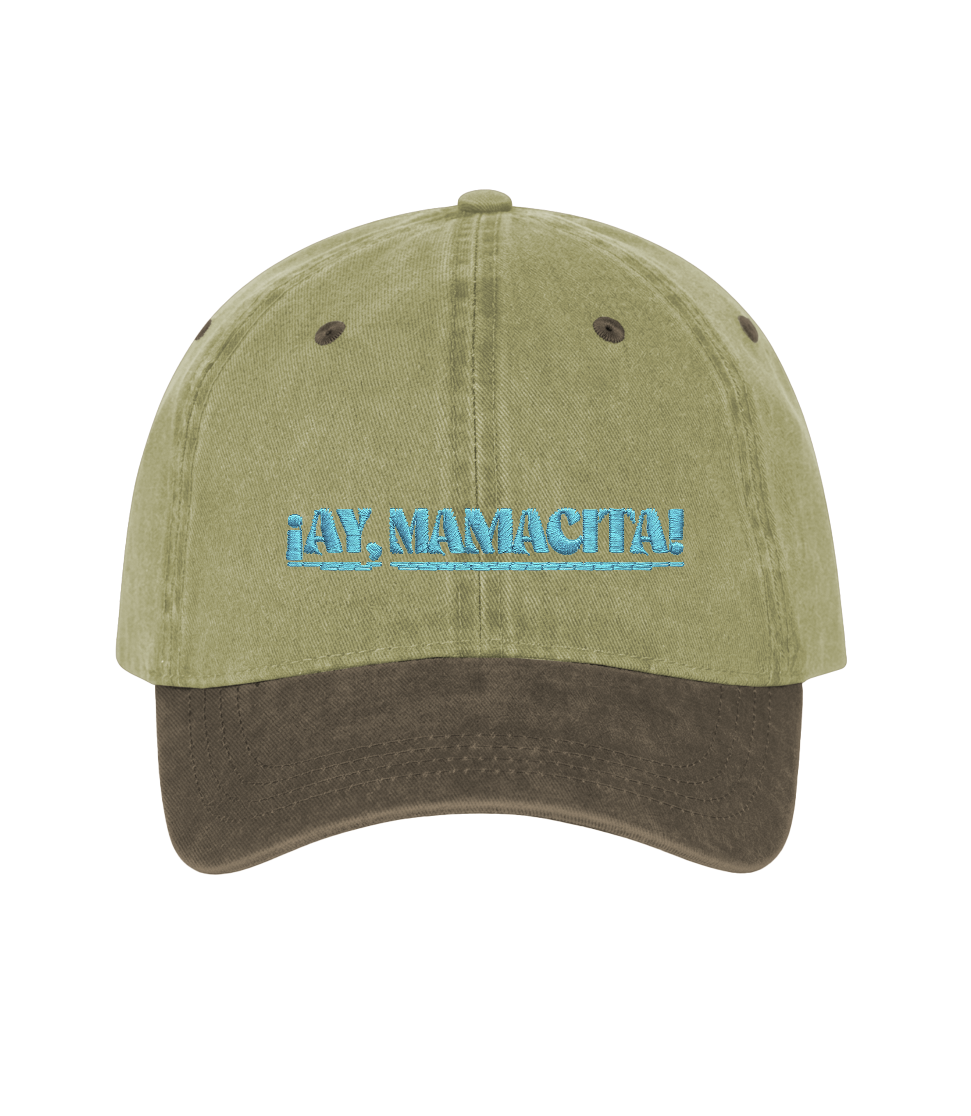 ¡Ay, Mamacita! - Two-Tone Vintage Washed Cotton Cap