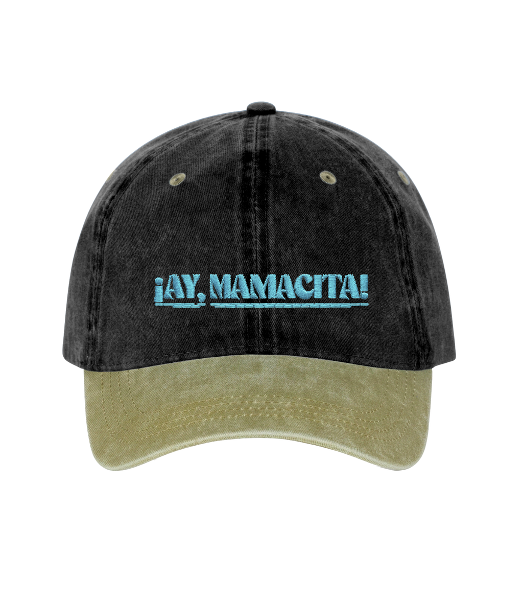 ¡Ay, Mamacita! - Two-Tone Vintage Washed Cotton Cap