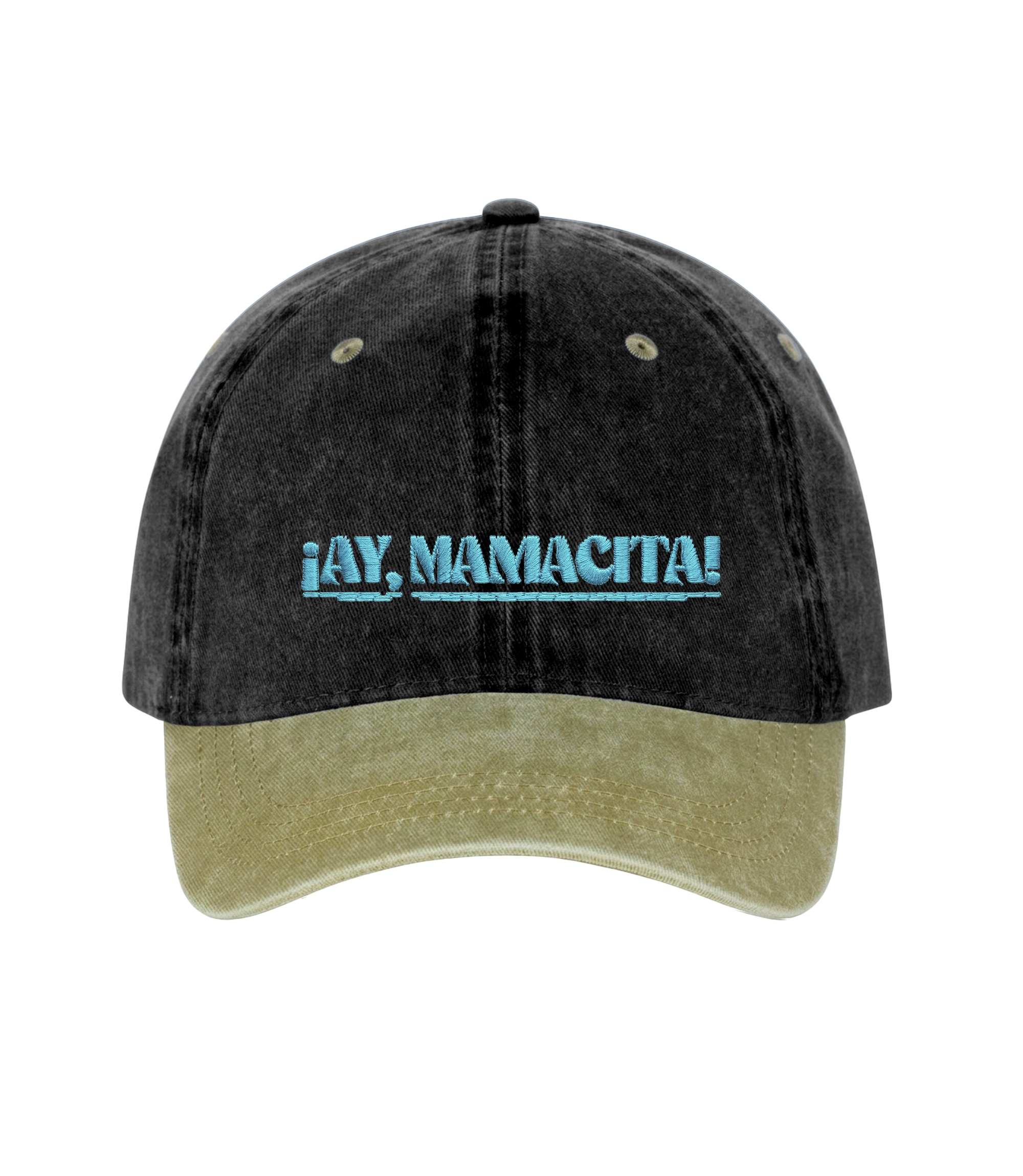 ¡Ay, Mamacita! - Two-Tone Vintage Washed Cotton Cap