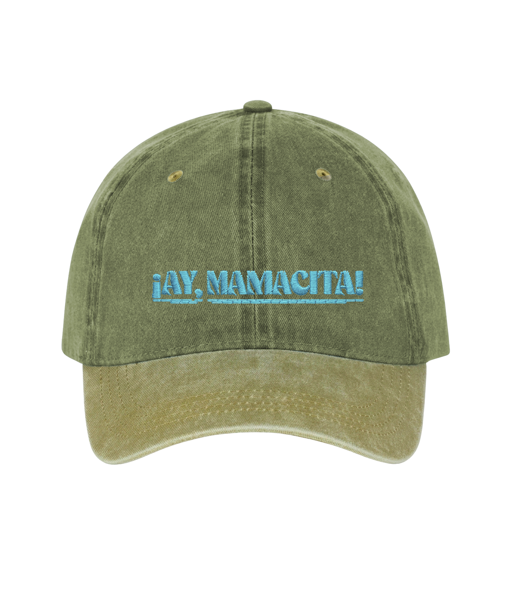 ¡Ay, Mamacita! - Two-Tone Vintage Washed Cotton Cap