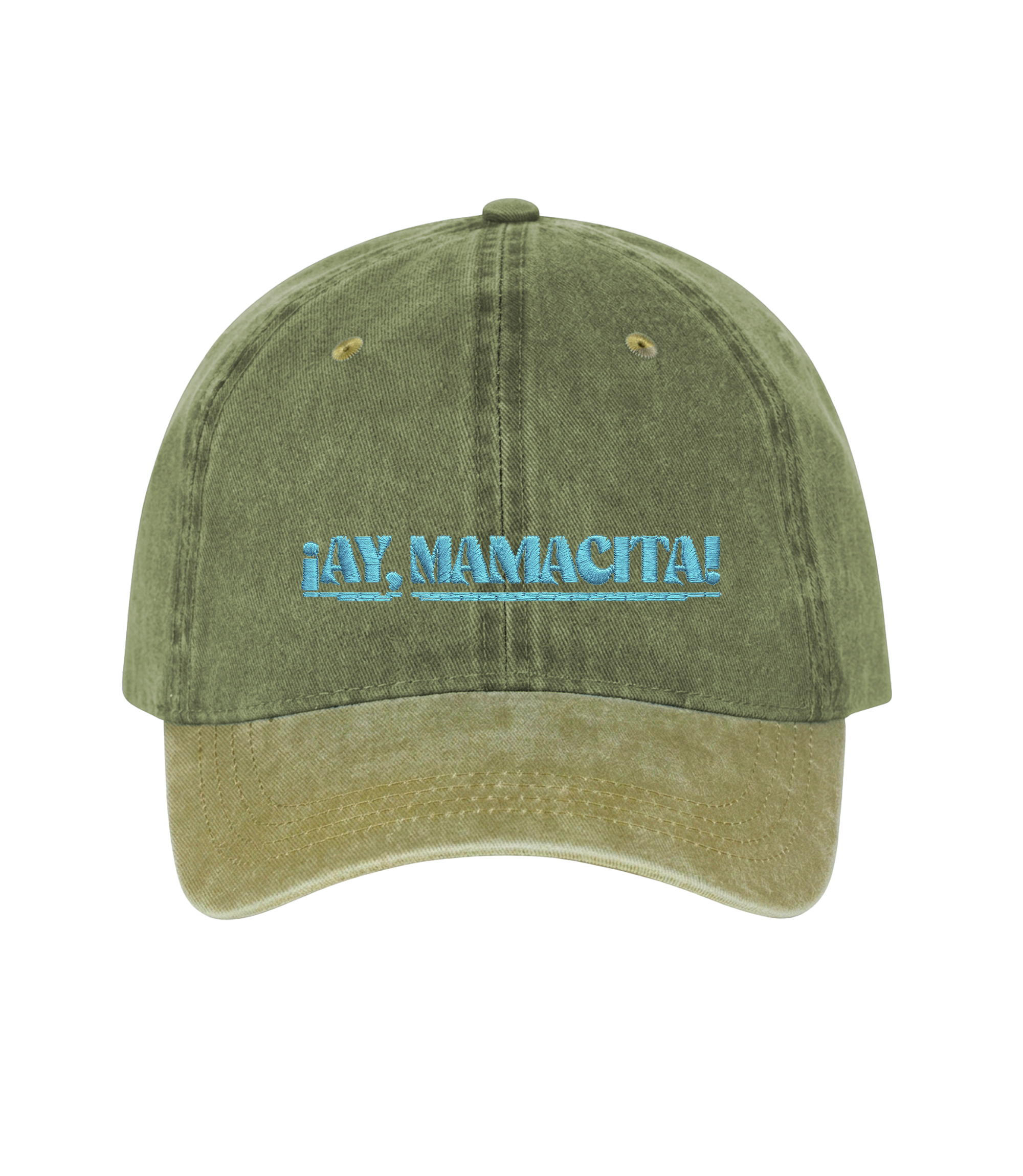 ¡Ay, Mamacita! - Two-Tone Vintage Washed Cotton Cap