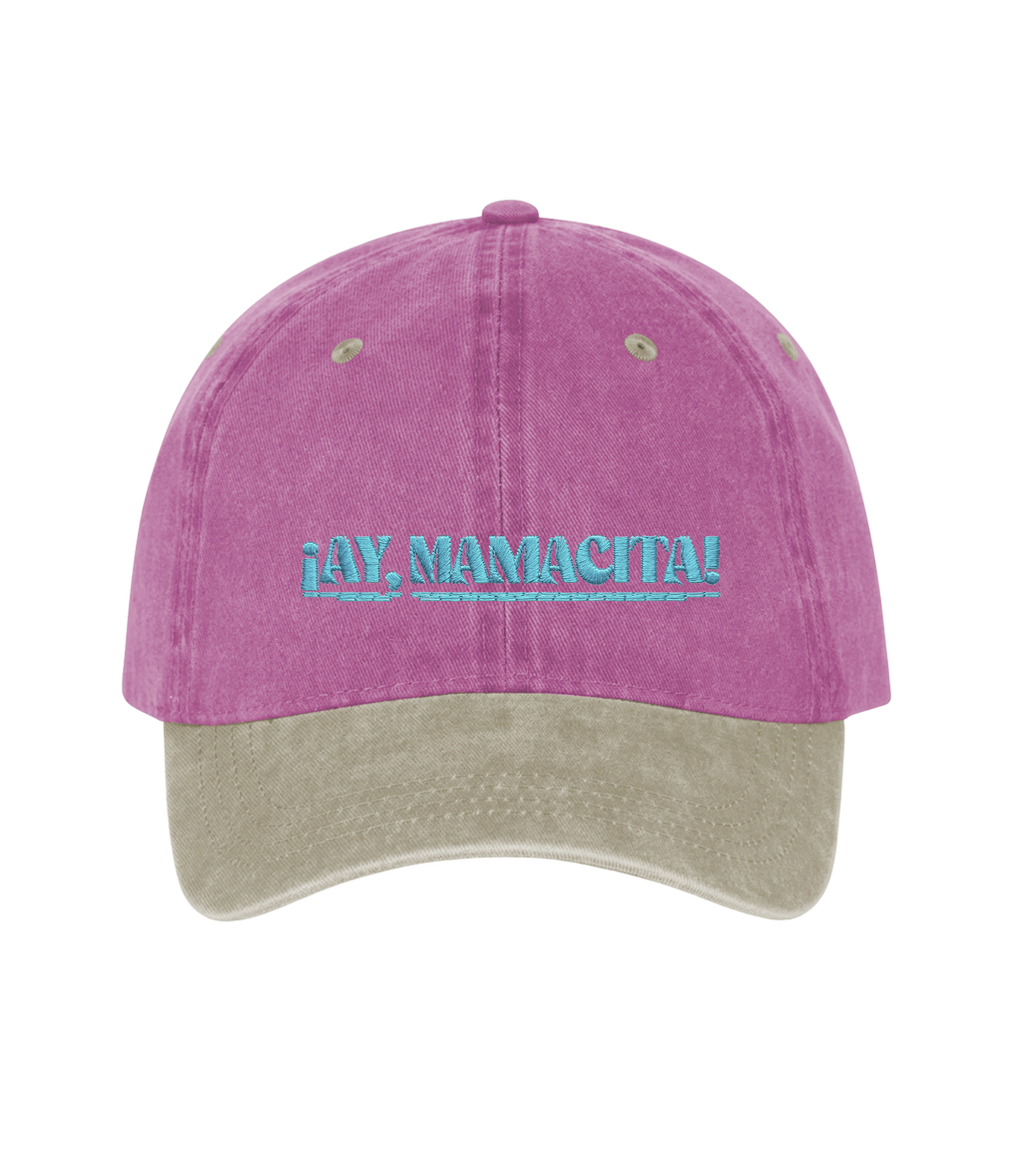 ¡Ay, Mamacita! - Two-Tone Vintage Washed Cotton Cap