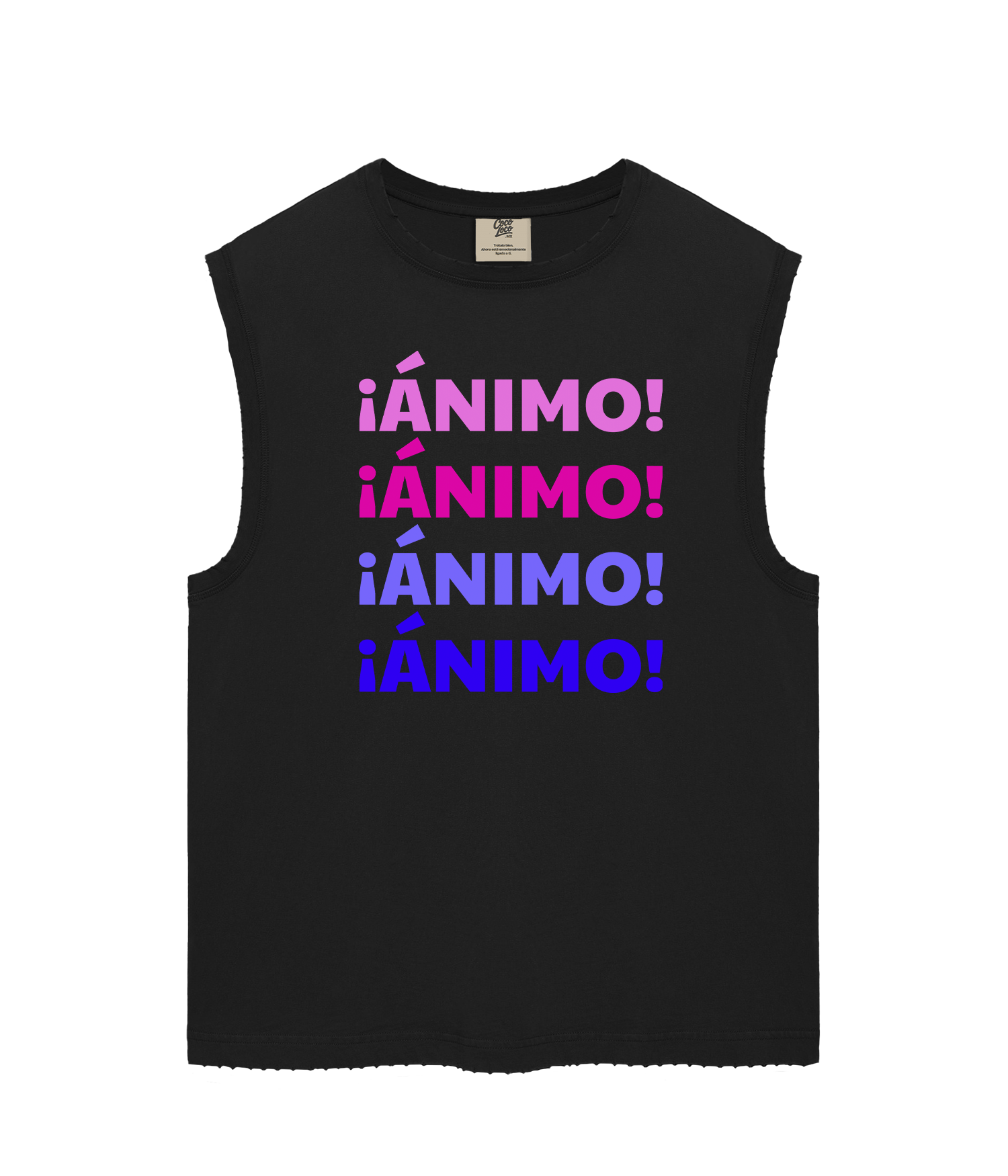 Ánimo - Camiseta sin mangas