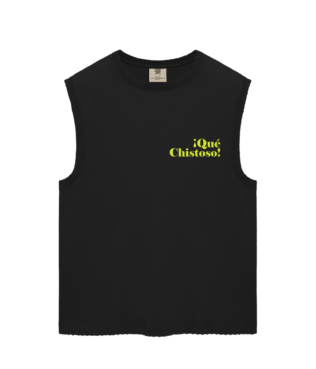 Qué Chistoso - Camiseta sin mangas