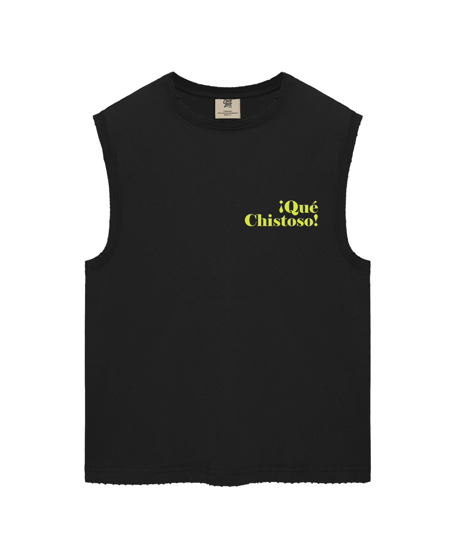 Qué Chistoso - Camiseta sin mangas