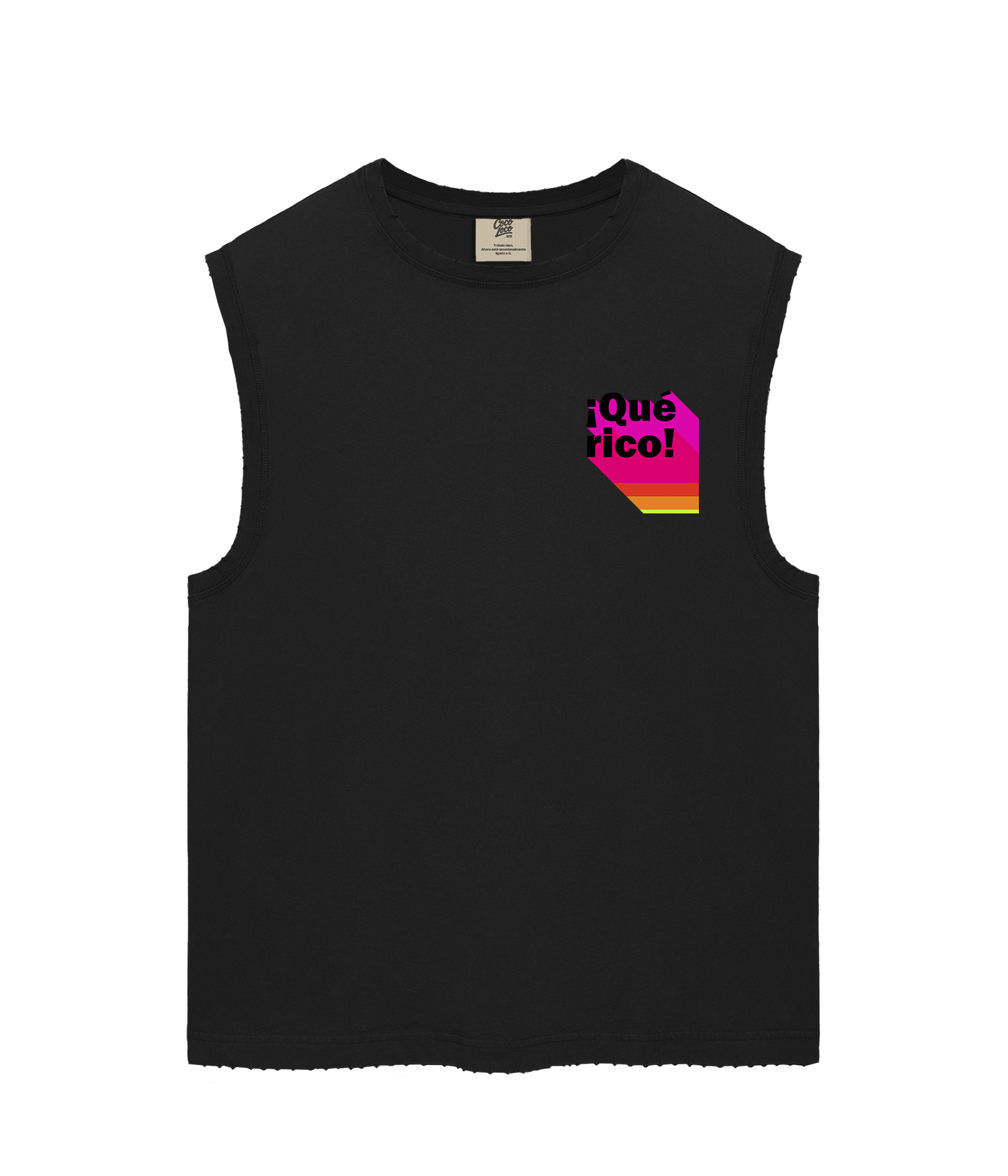 Qué Rico - Camiseta sin mangas