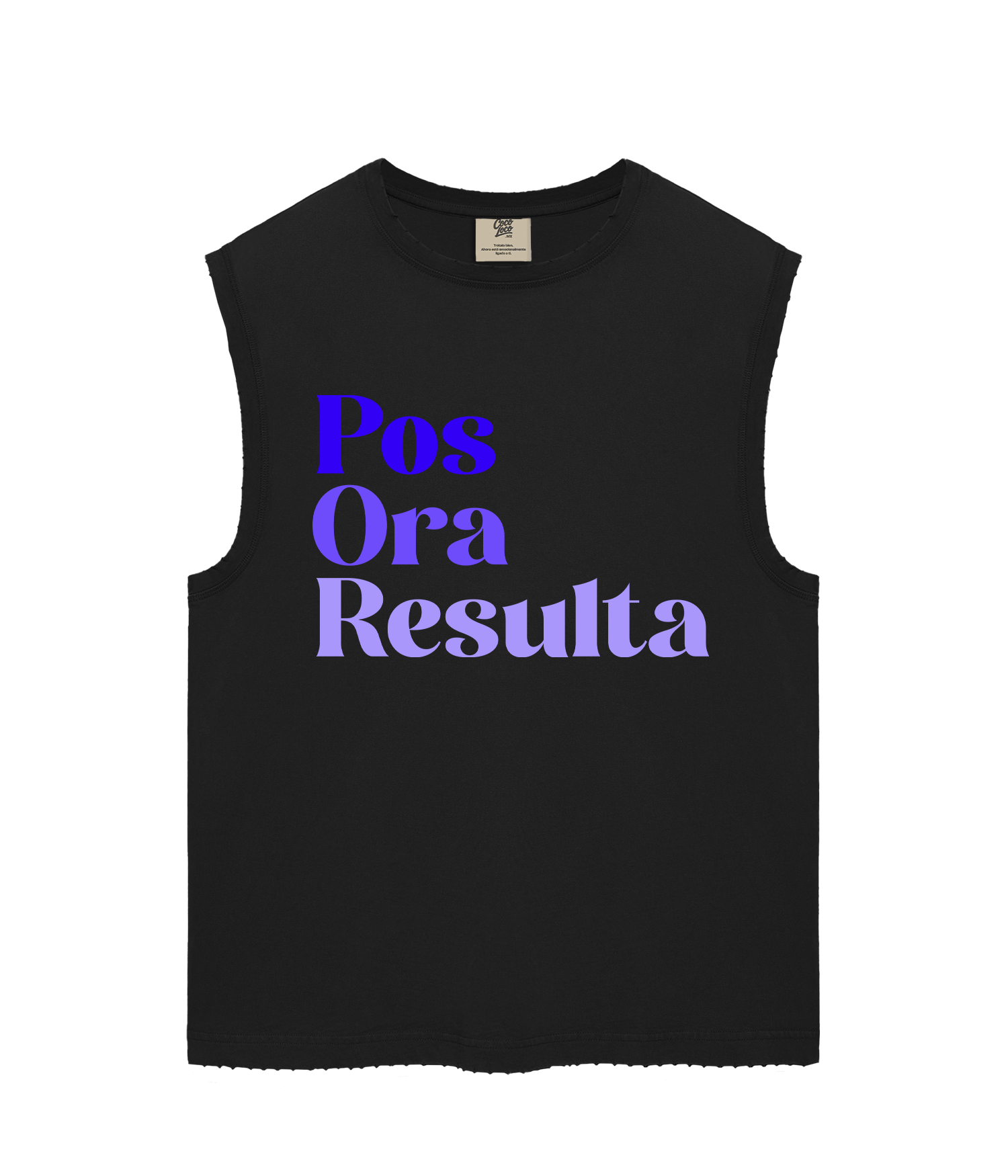 Pos Ora Resulta - Camiseta sin mangas
