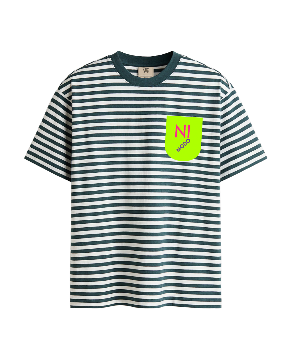 Ni modo Neon Green/ Turquoise - Men's Relaxed Fit T-shirt