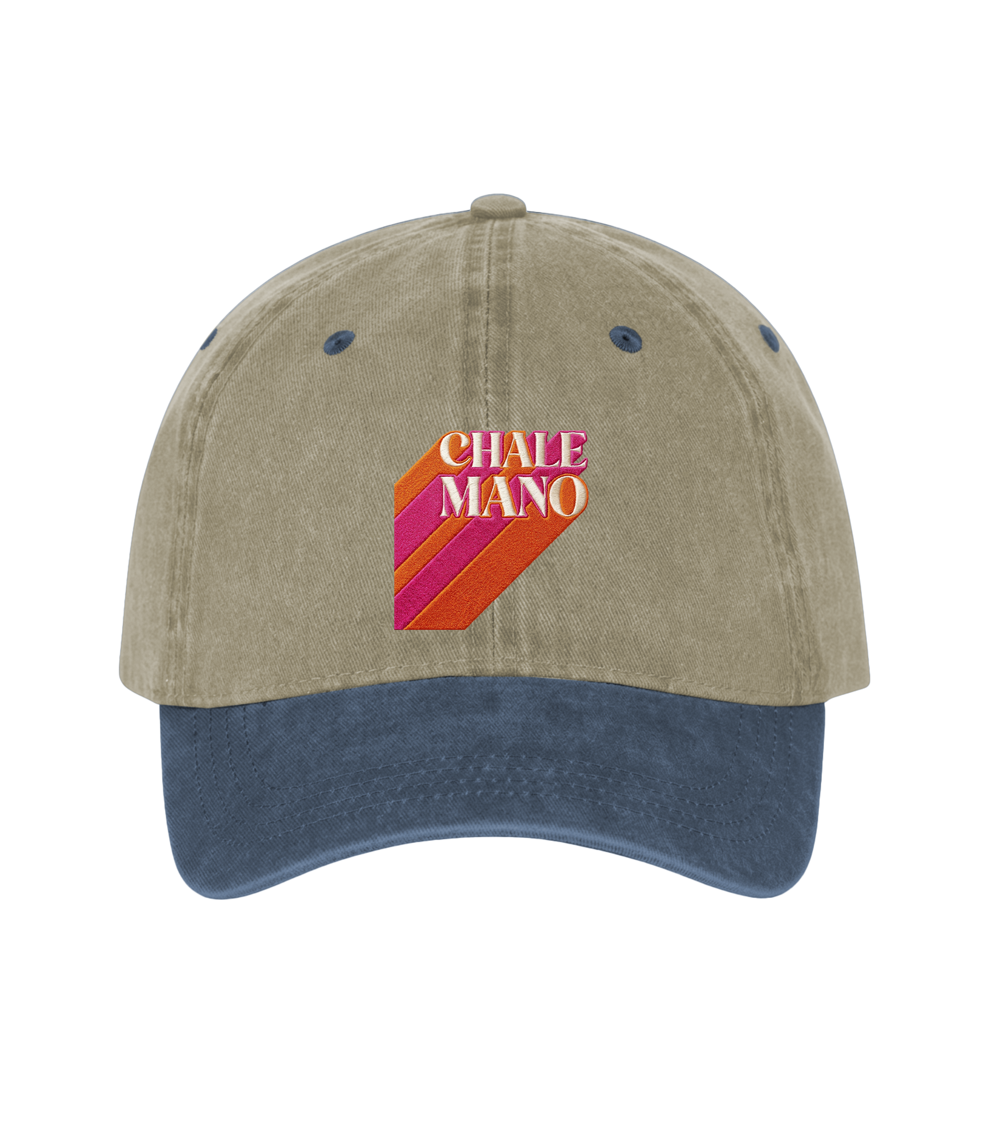 Chale Mano - Two-Tone Vintage Washed Cotton Cap