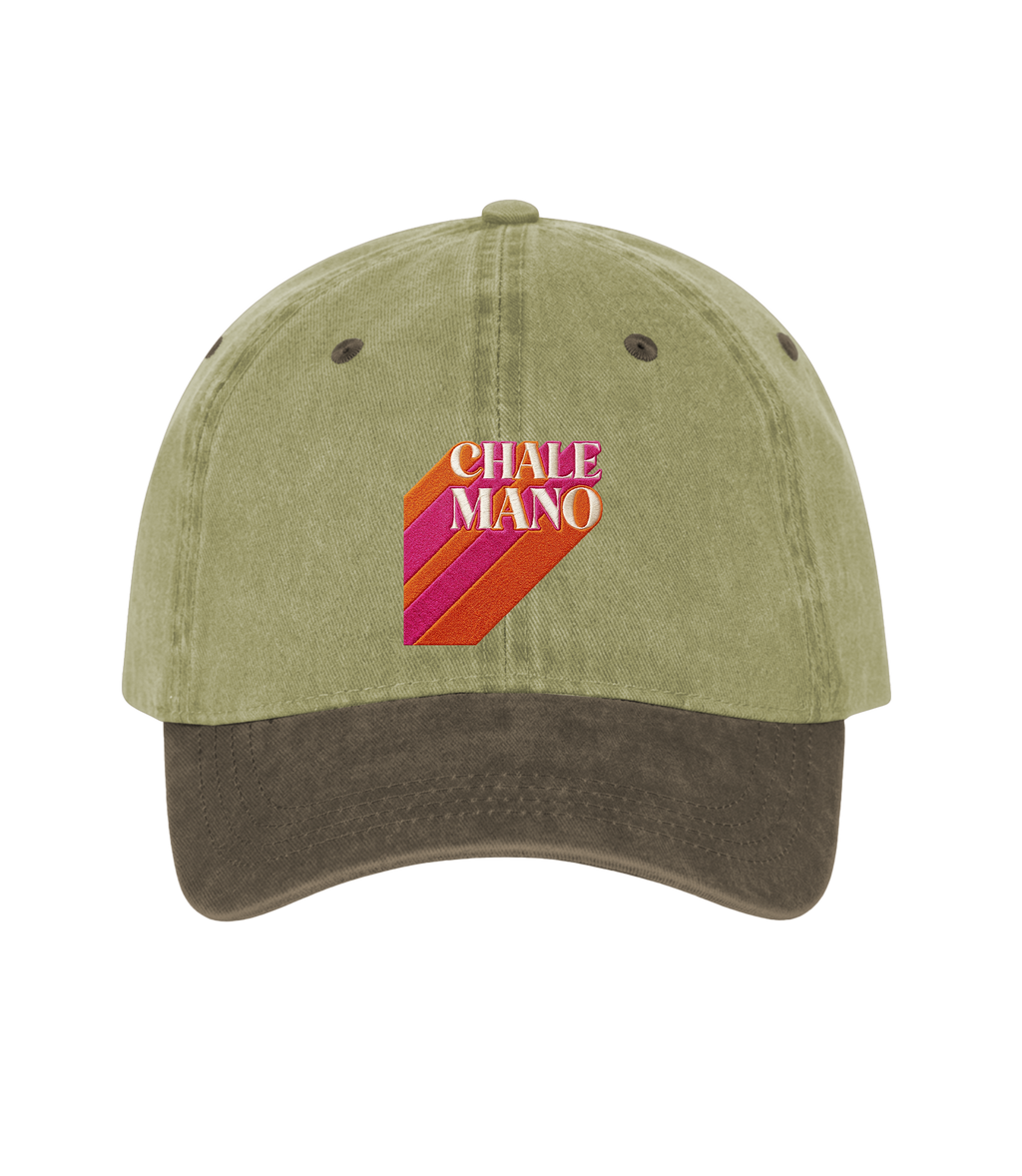 Chale Mano - Two-Tone Vintage Washed Cotton Cap