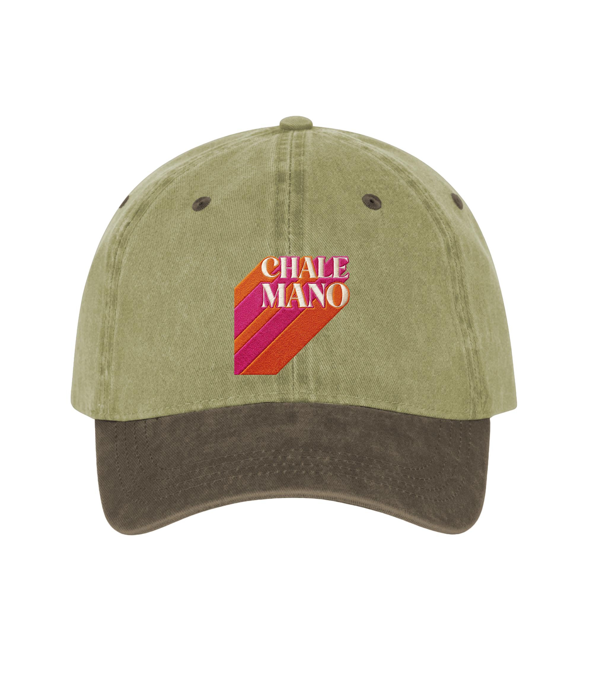 Chale Mano - Two-Tone Vintage Washed Cotton Cap