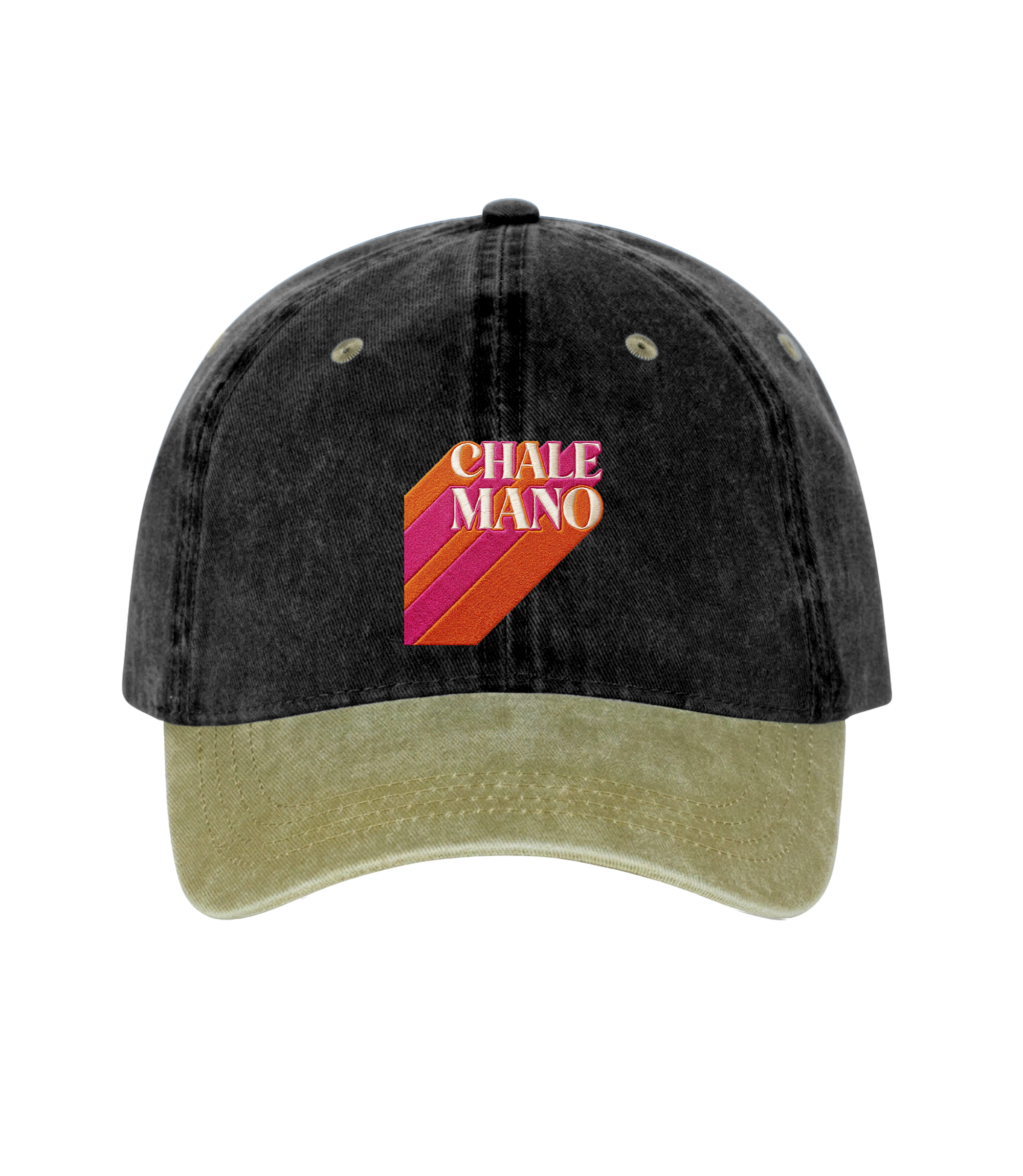 Chale Mano - Two-Tone Vintage Washed Cotton Cap