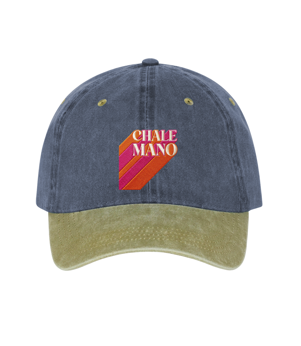 Chale Mano - Two-Tone Vintage Washed Cotton Cap