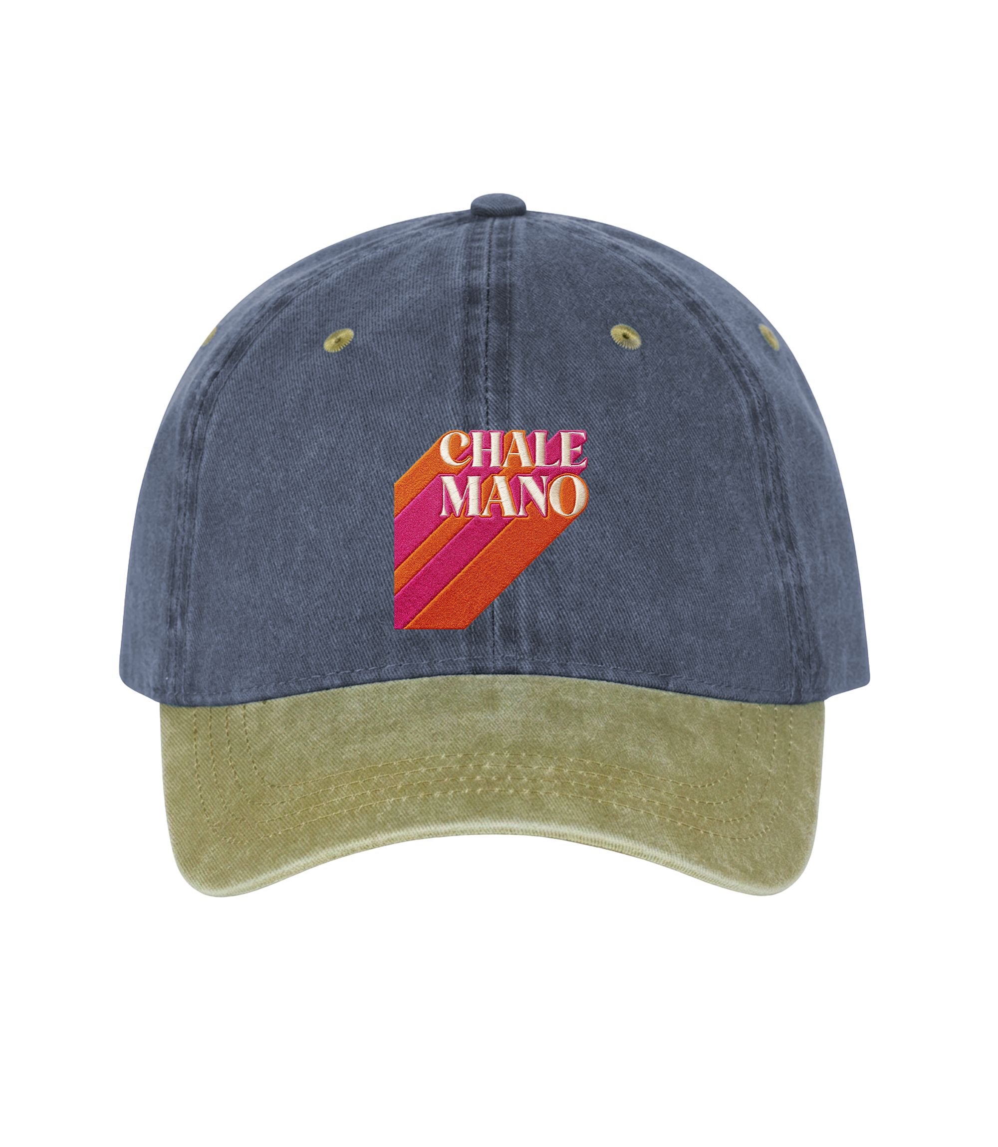 Chale Mano - Two-Tone Vintage Washed Cotton Cap