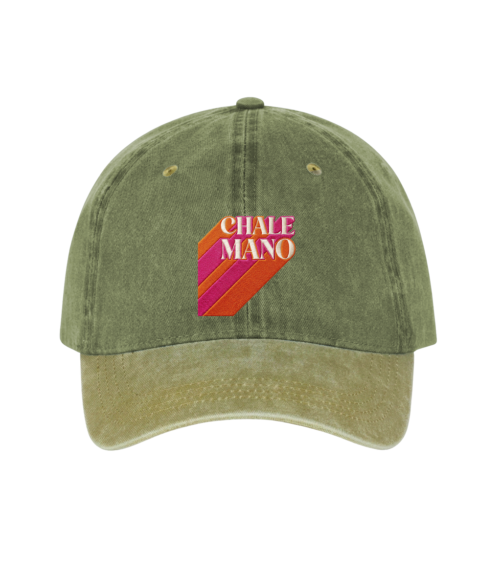 Chale Mano - Two-Tone Vintage Washed Cotton Cap