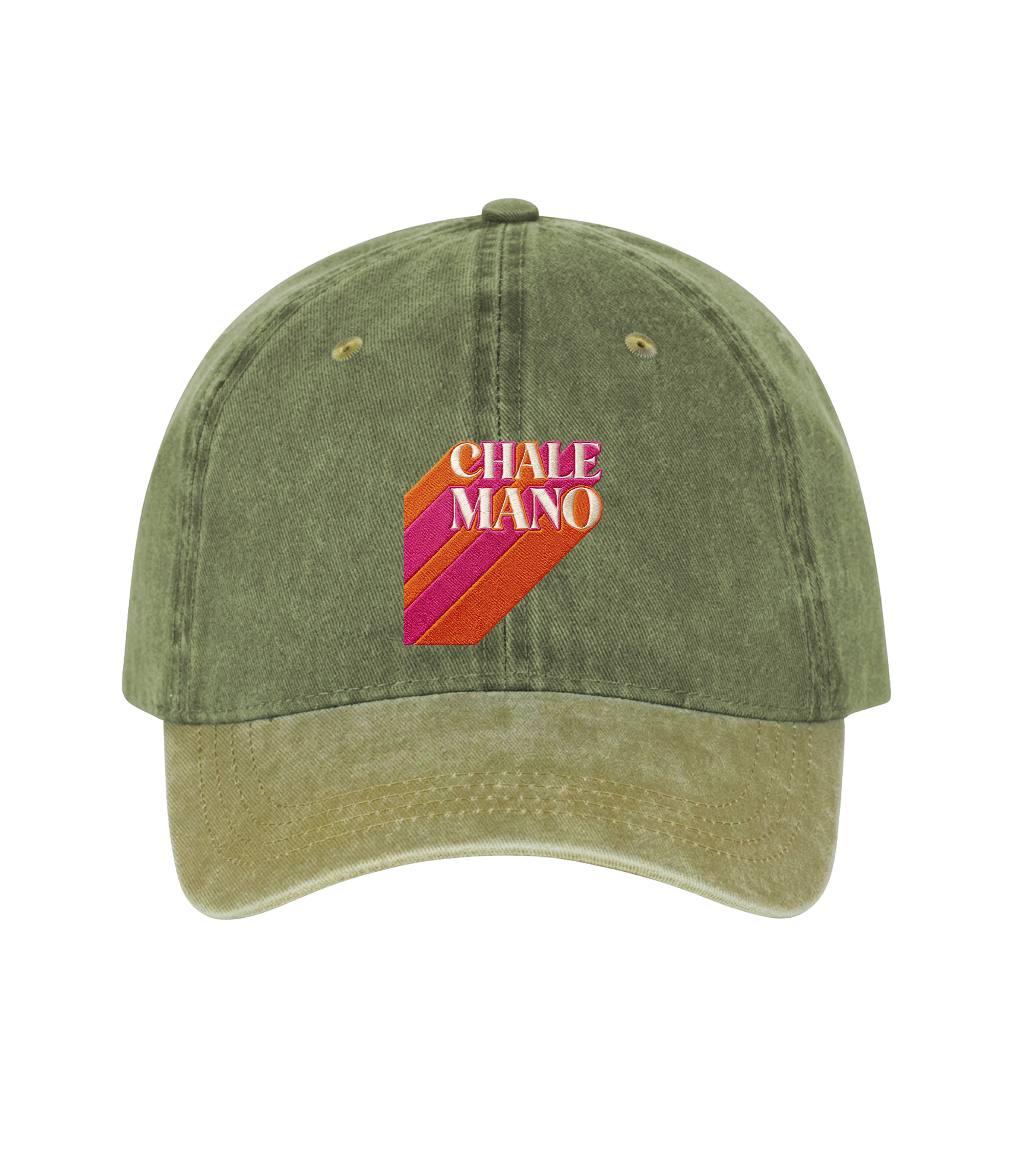 Chale Mano - Two-Tone Vintage Washed Cotton Cap