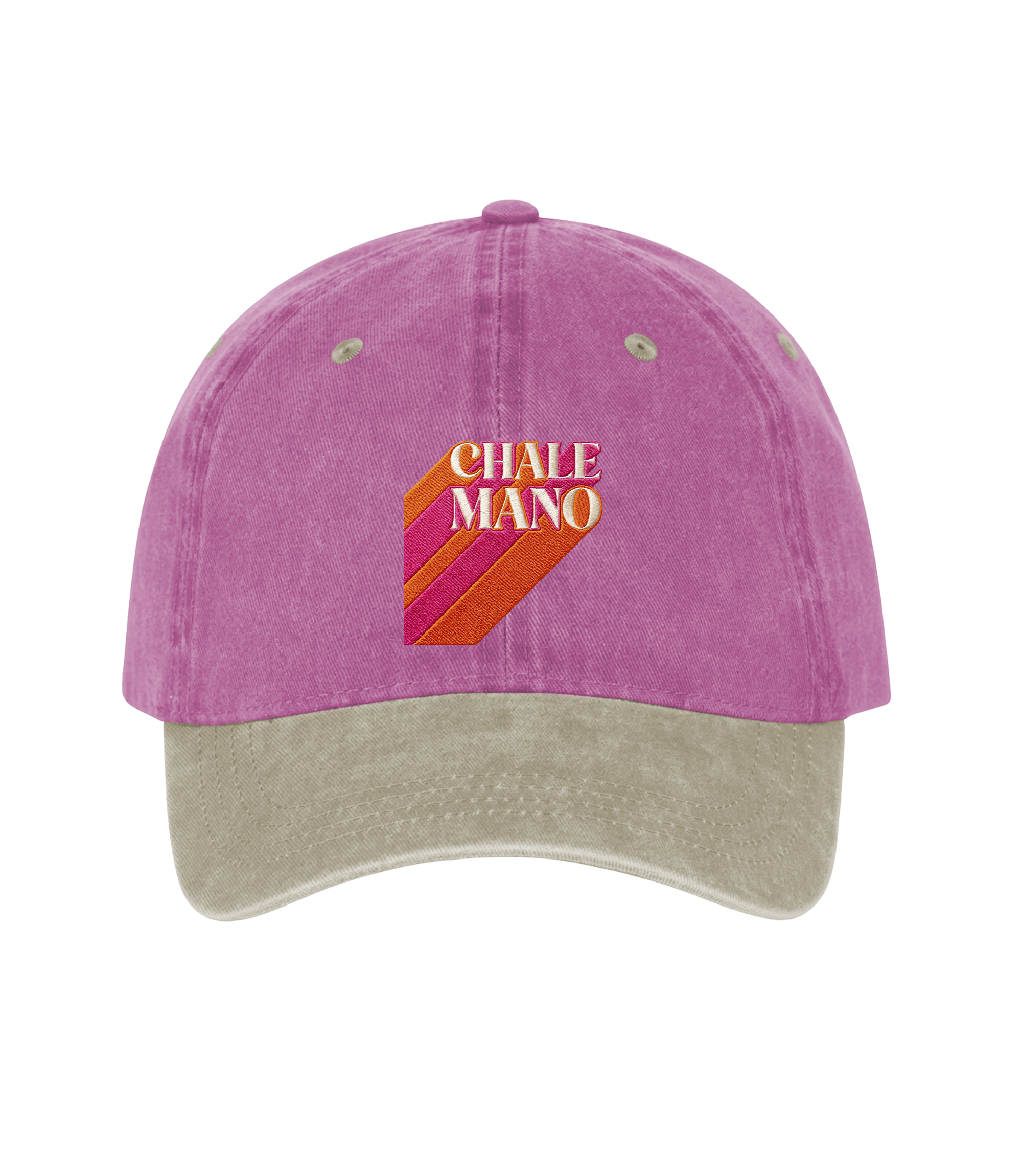 Chale Mano - Two-Tone Vintage Washed Cotton Cap