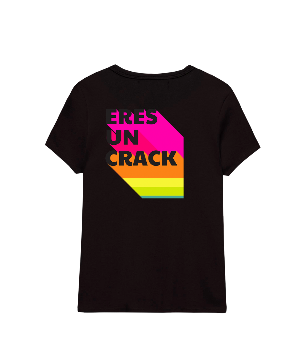 Eres un Crack - Fitted T-shirt
