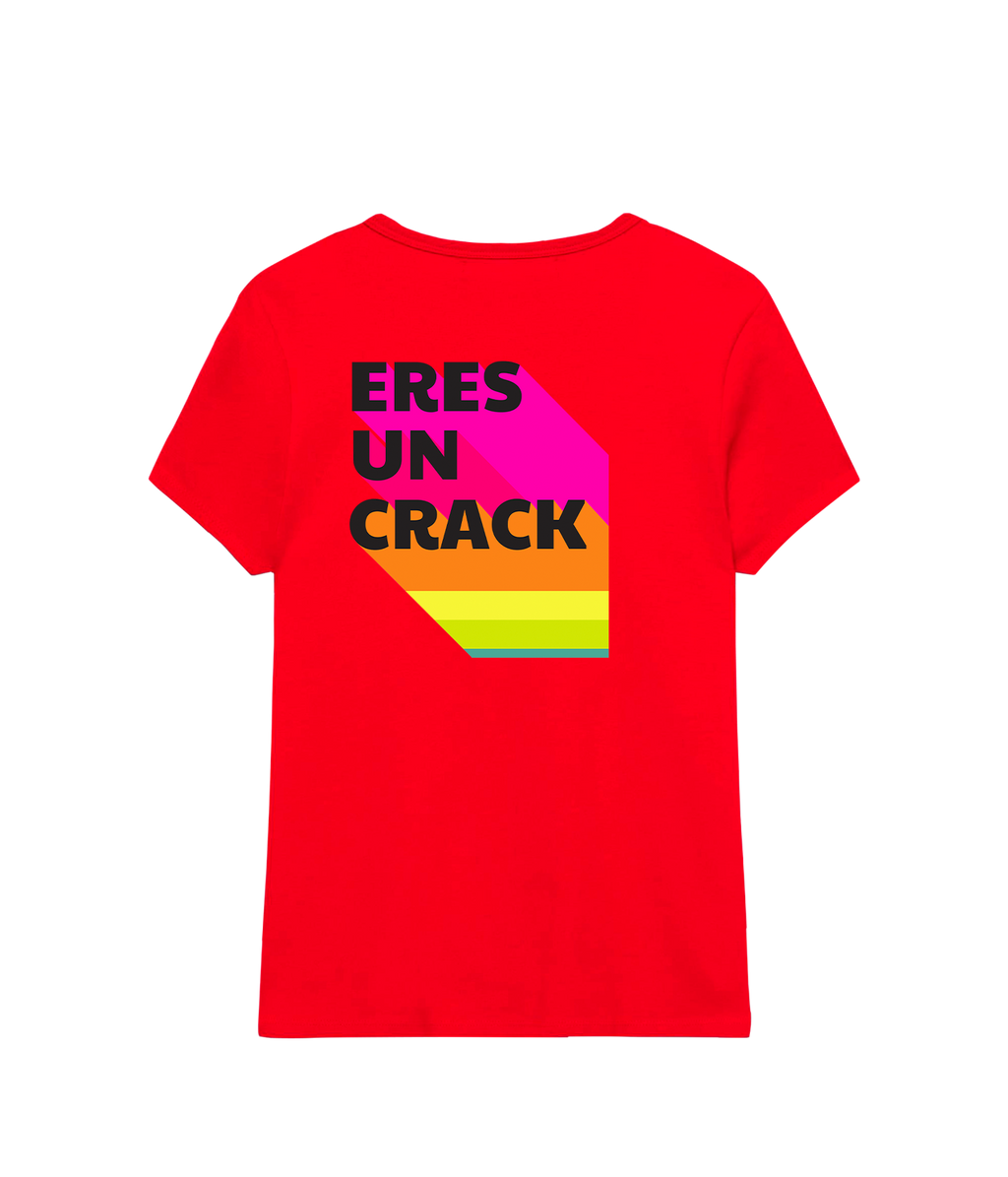 Eres un Crack - Fitted T-shirt