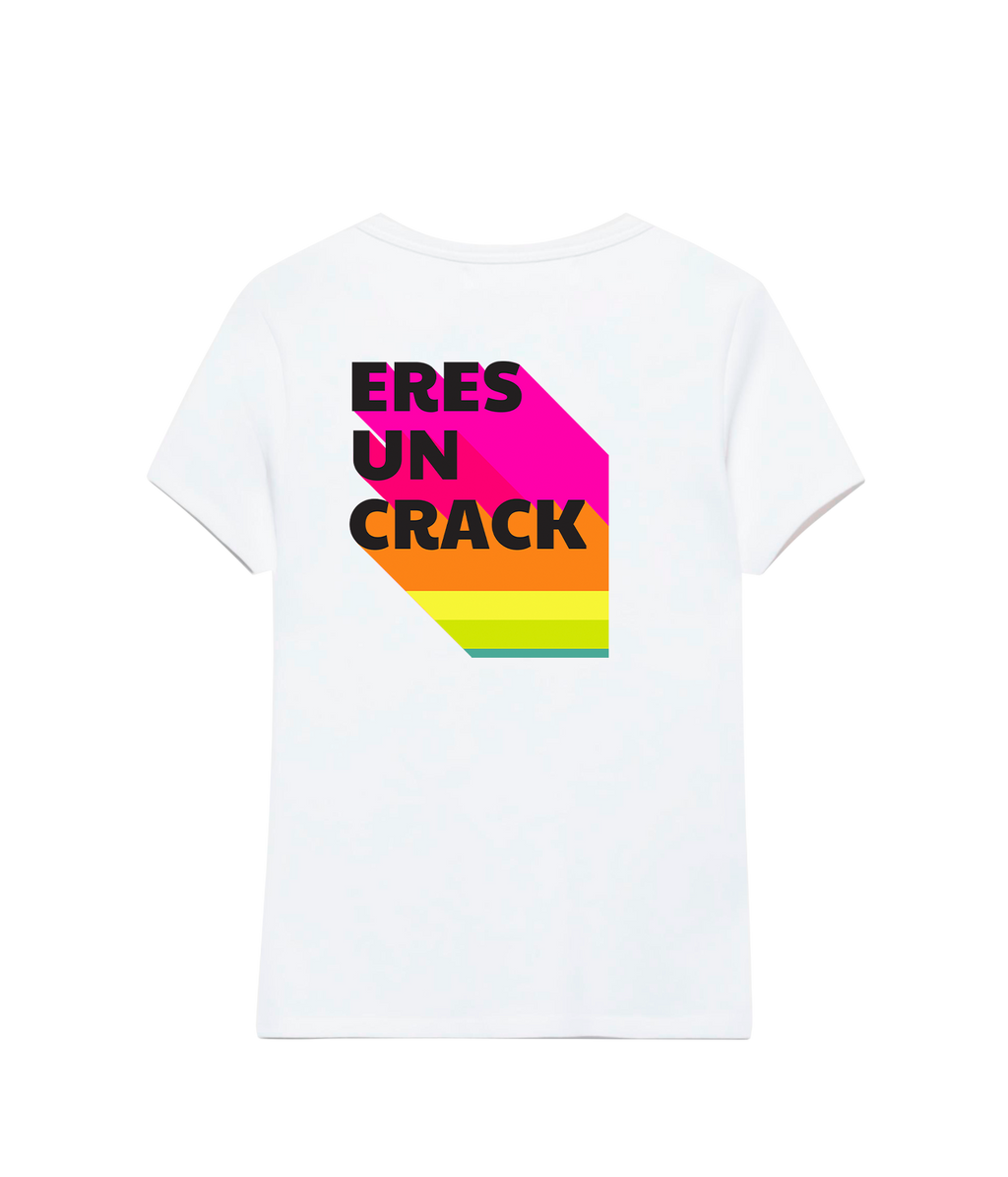Eres un Crack - Fitted T-shirt