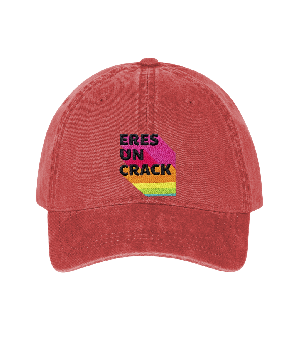 Eres un Crack - Washed Cotton Cap